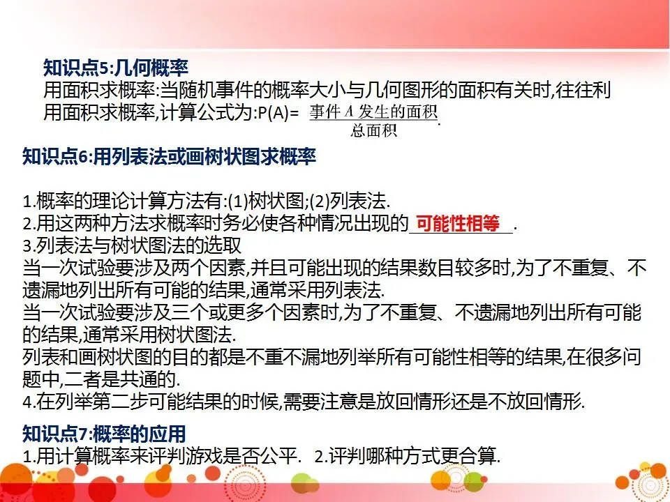 初中三年全册必考知识点梳理-中考数学 第120张