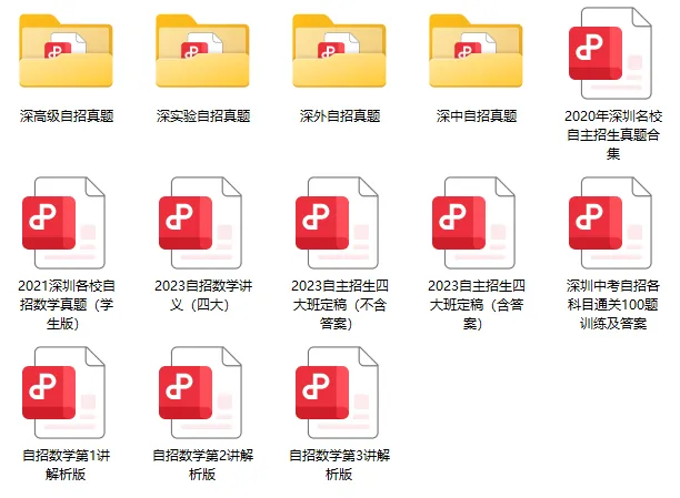 深圳中考一类自主招生具体怎么考?考了什么题?附名校真题 第28张