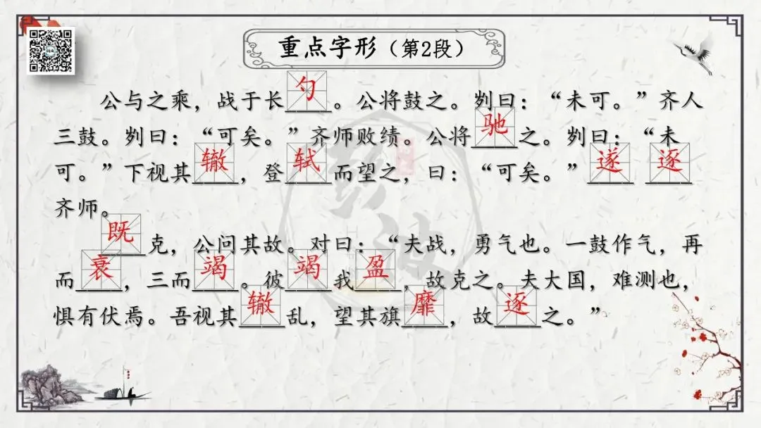 【中考专项复习课件】文言文40篇-36《曹刿论战》 第10张