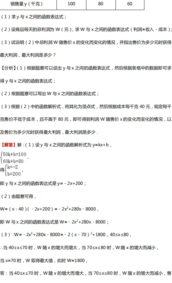 中考数学四大压轴题型全解析 第16张