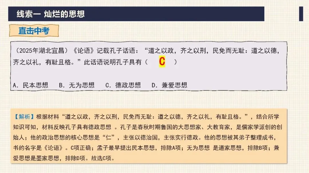 中考历史二轮专题复习课件 专题03 中华传统文化 文末下载 第12张 中考历史二轮专题复习课件 专题03 中华传统文化 文末下载 第12张