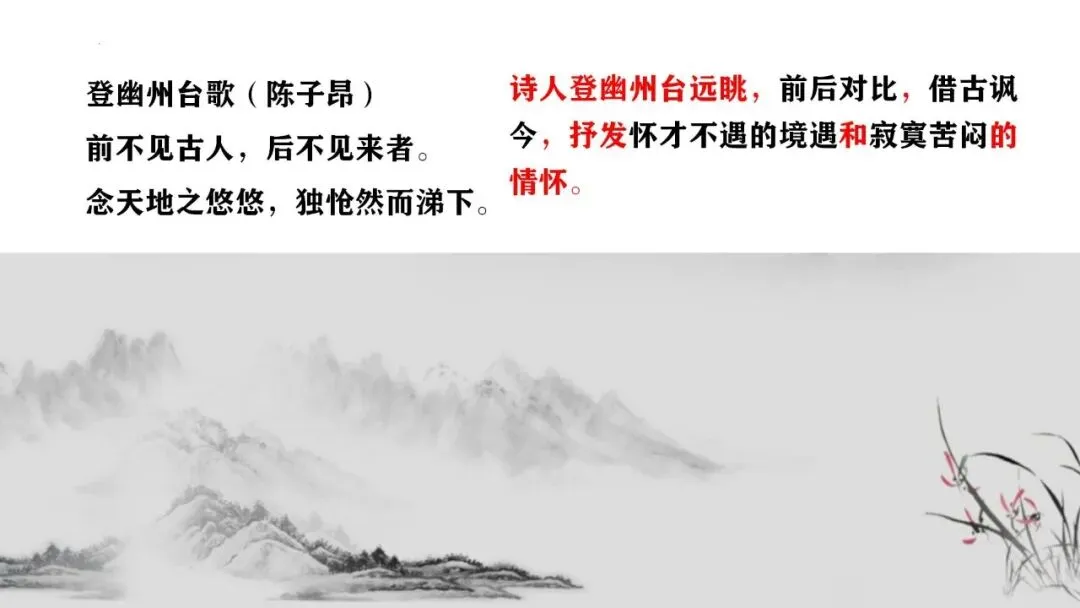 (最新中考总复习)2026中考语文古诗词阅读专题专项复习-诗歌整合复习2:怀古咏史诗类(课件) 第9张