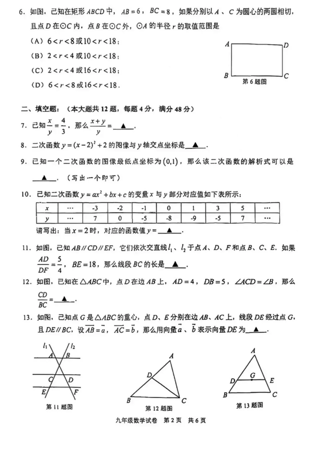 中考 | 2026上海初三一模16个区各科试卷更新中~ 第120张