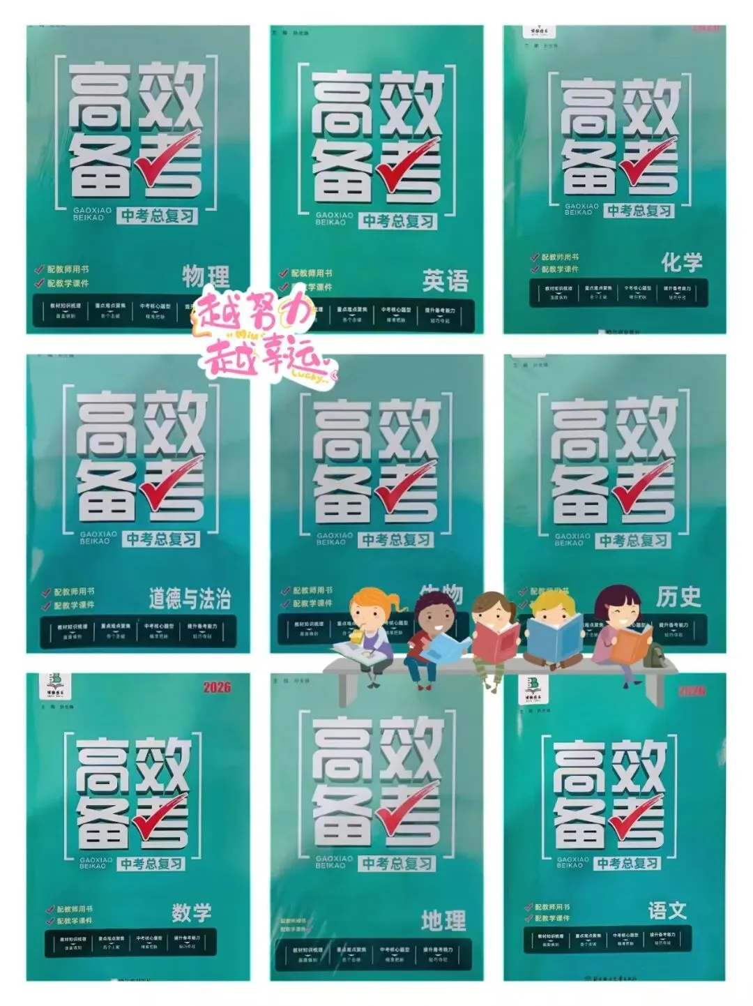 三源书吧【中考教辅推荐】高效备考中考总复习+必刷卷,从基础到素养提升,一本在手无忧! 第8张