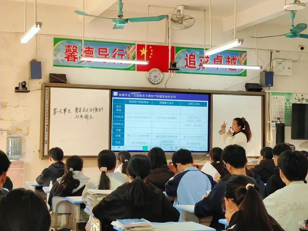 校际教研同发力,中考备考共奋进——旺茂一中与菱角初中联合开展备考交流研讨会 第12张