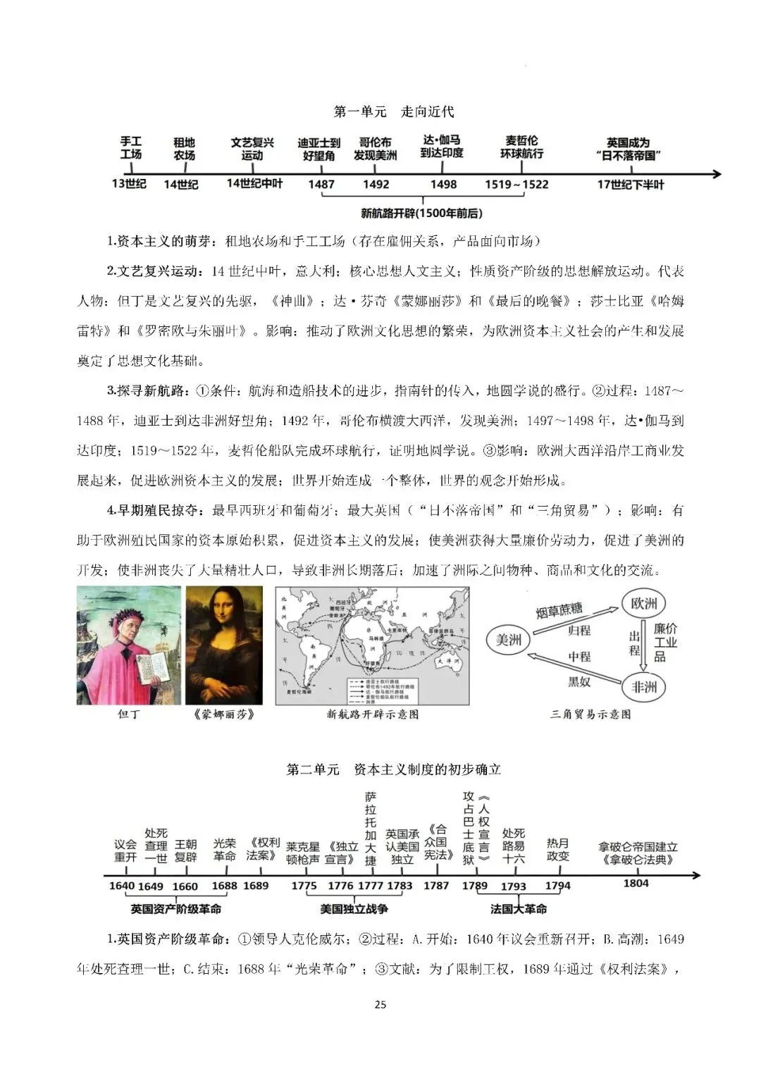 【中考复习】|2026年历史中考知识记背册 第26张