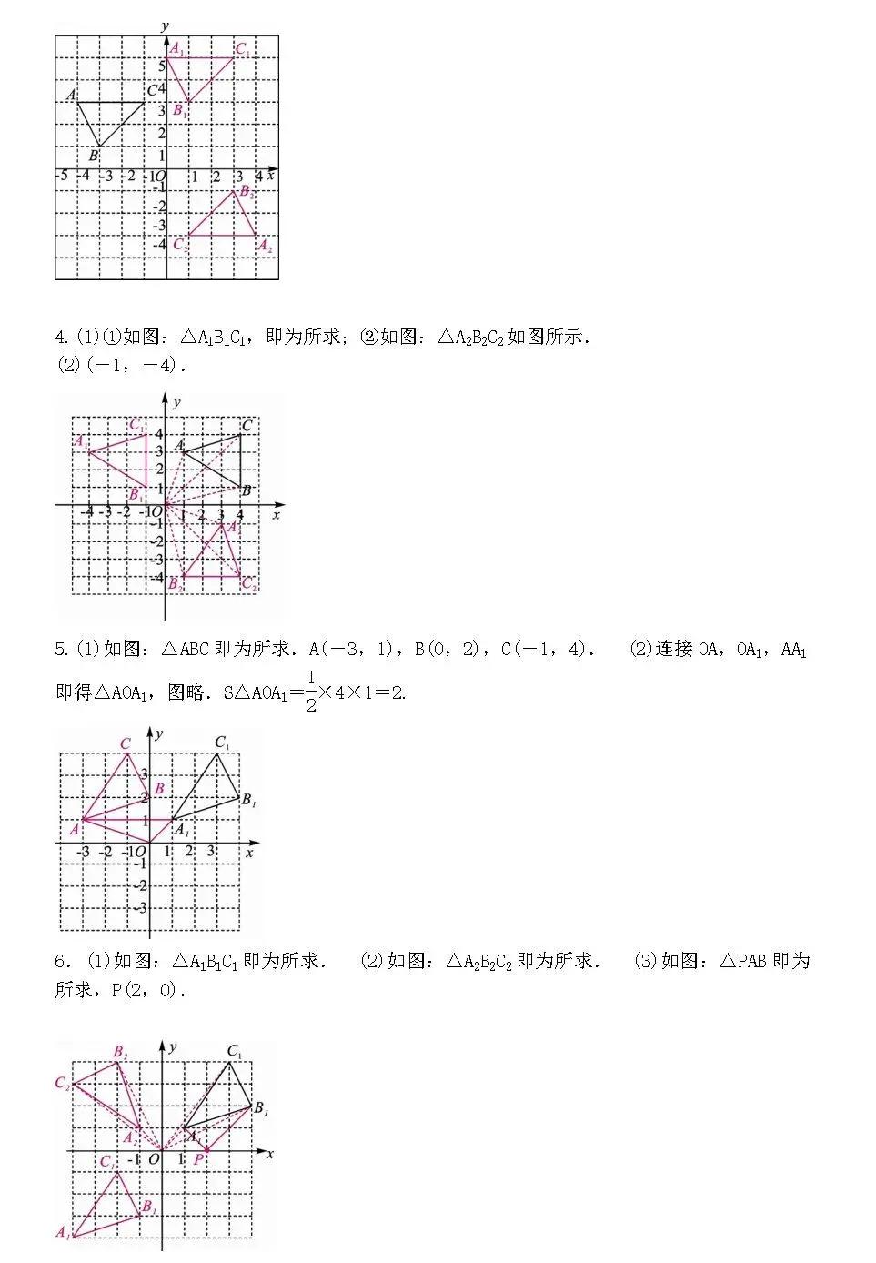 【中考专项】专项四 网格作图题(含答案) 第6张
