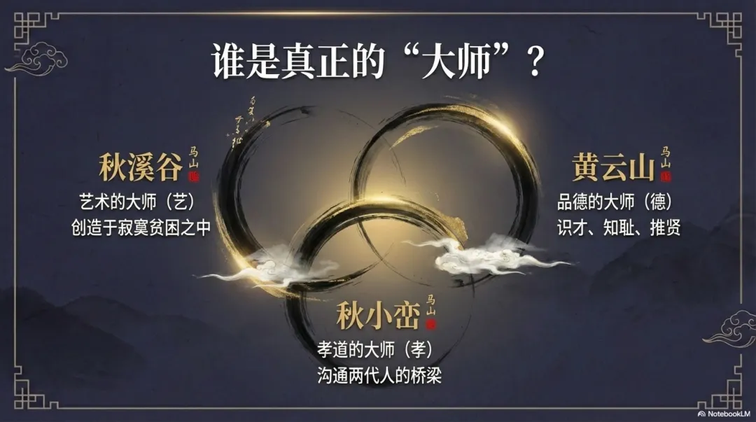 吕梁中考二模阅读题《大师》赏析及课件分享 第15张