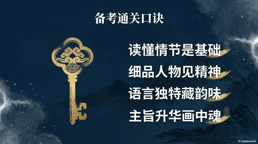 吕梁中考二模阅读题《大师》赏析及课件分享 第18张