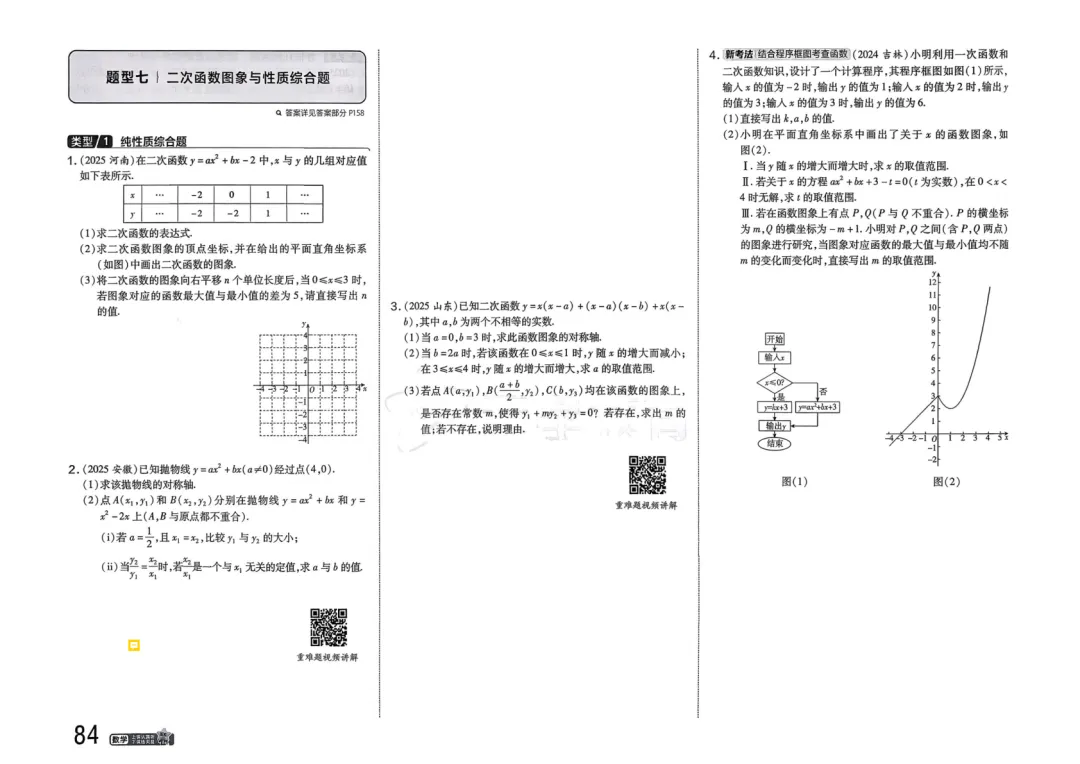 2026中考真题分类训练B(数学)一轮复习 第91张