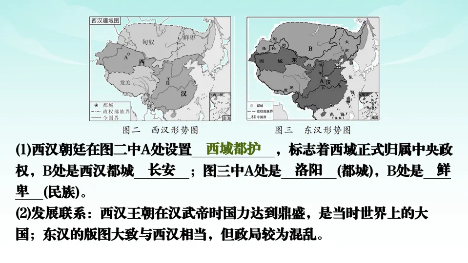 2026中考历史一轮复习知识梳理课件——七上第3单元秦汉时期 统一多民族国家的建立和巩固-第39张图片-四季读书网