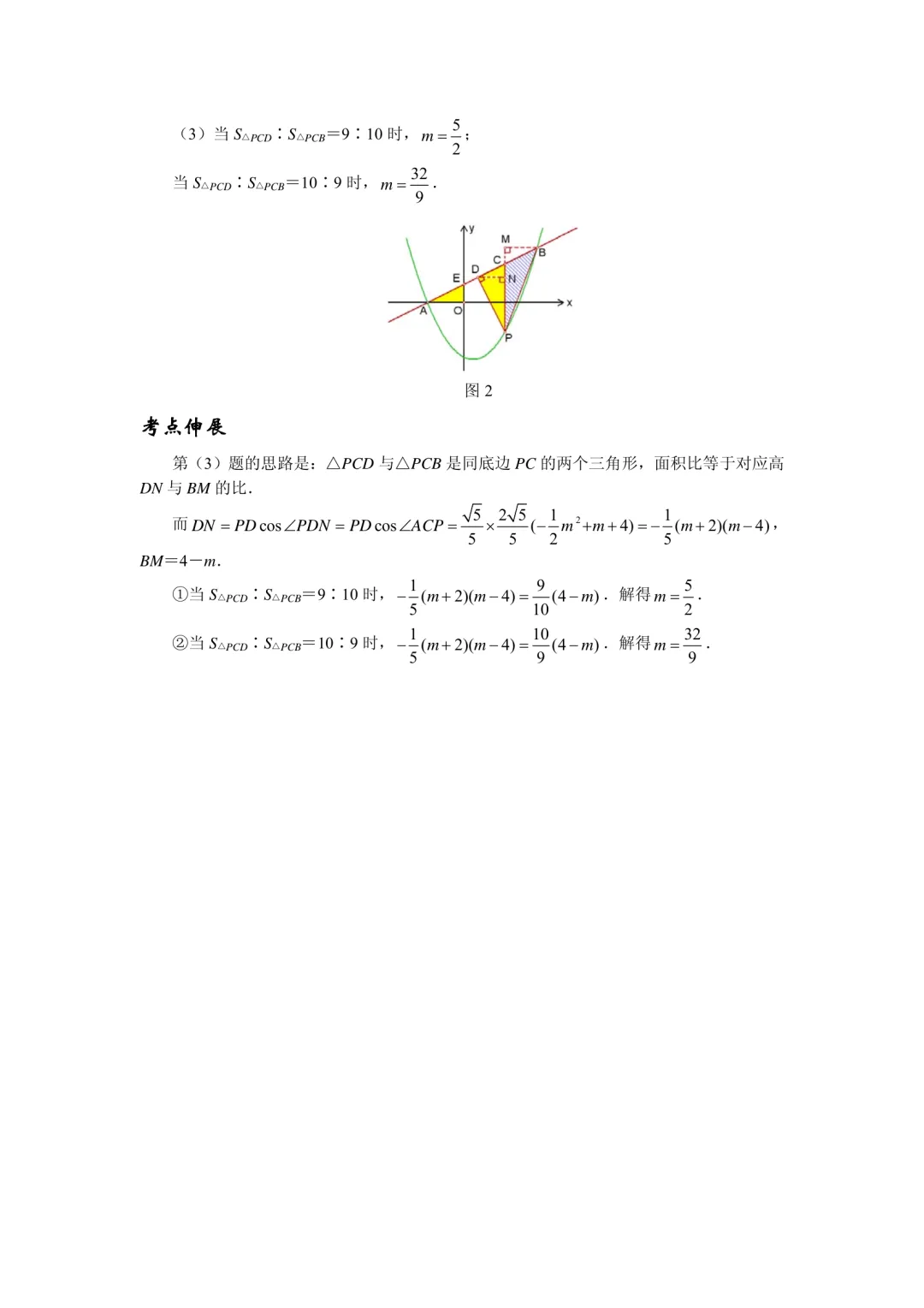 中考数学压轴题精练汇编(八大专题)-第60张图片-四季读书网