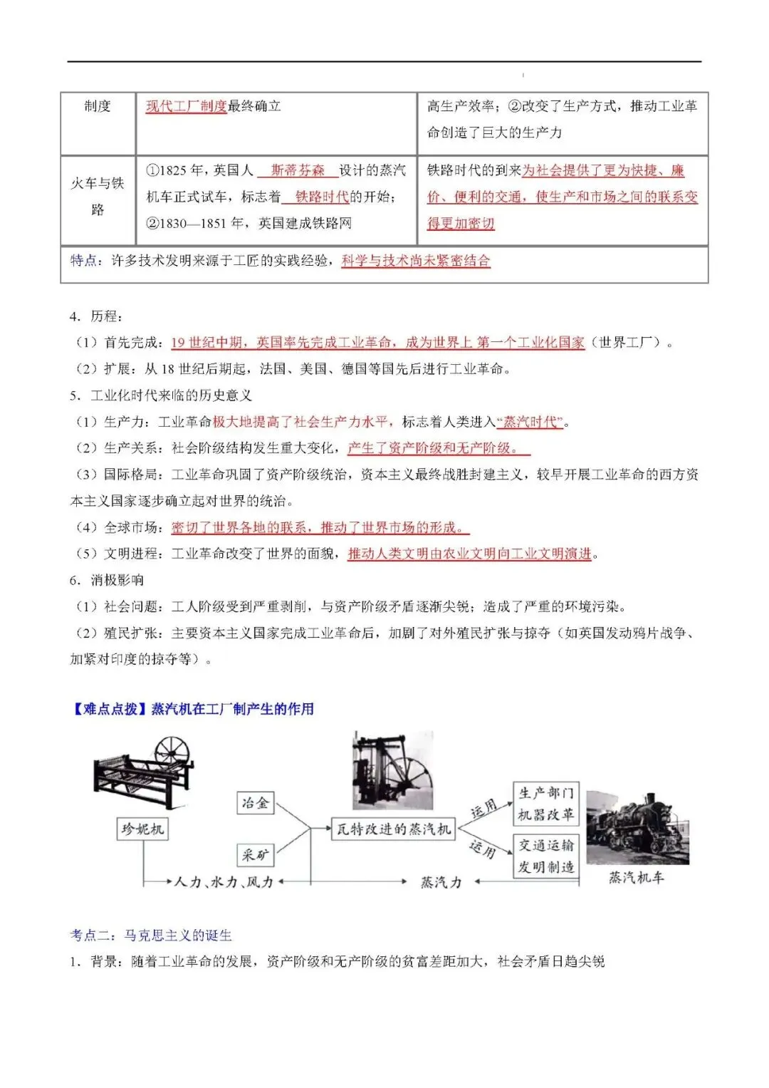 2026年中考复习秘籍 :世界史 (九年级上册)-第21张图片-四季读书网 2026年中考复习秘籍 :世界史 (九年级上册)-第21张图片-四季读书网