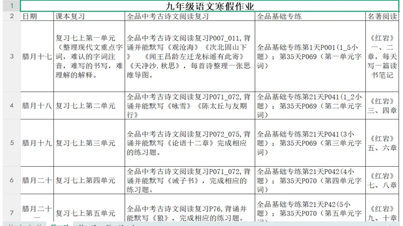 搞好2026中考备考,从寒假开始-第8张图片-四季读书网