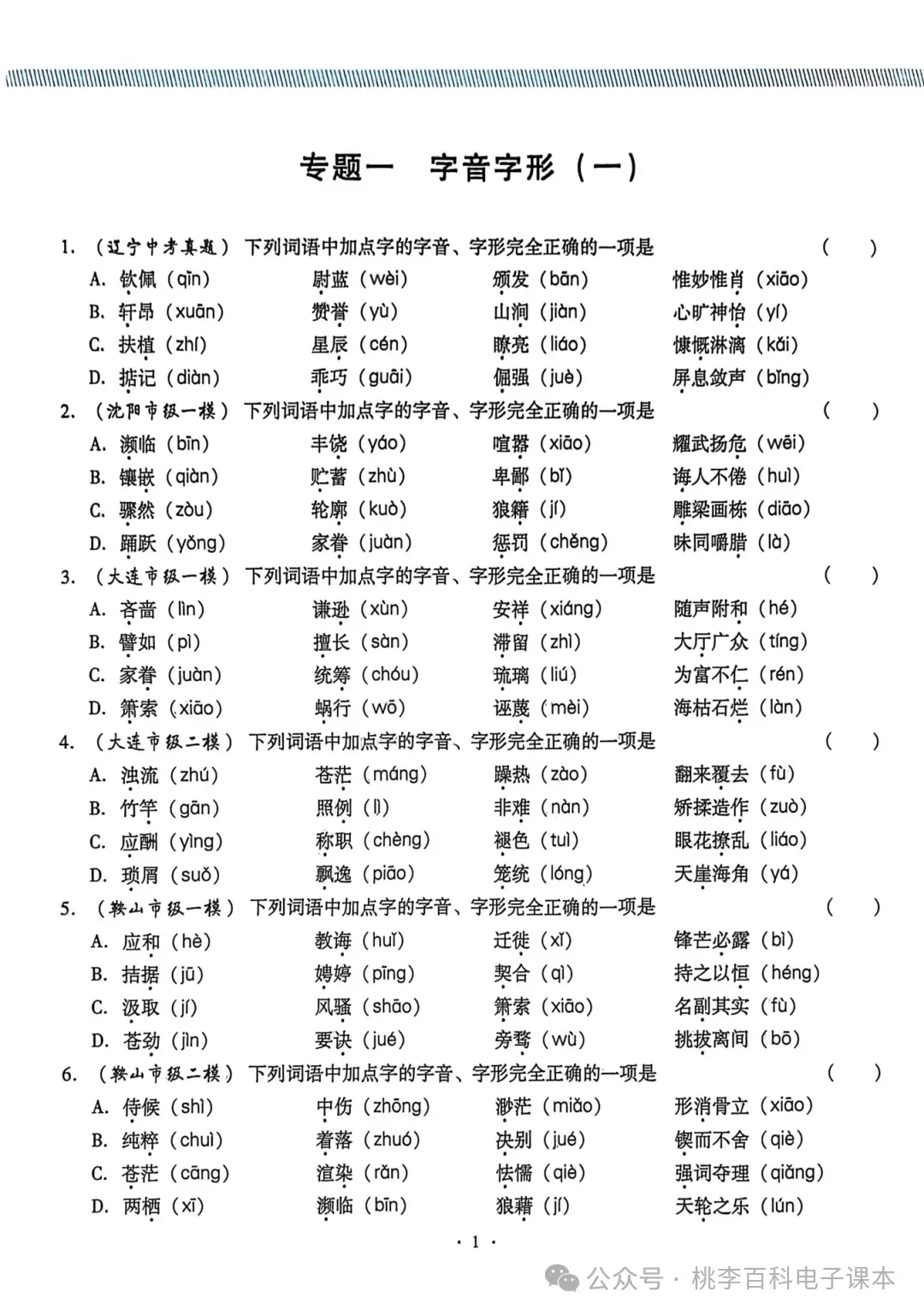 初中各科《新中考精准分类》2026版精品试题分类、中考复习必备(语文/数学/物理/化学/生物/地理)-第6张图片-四季读书网