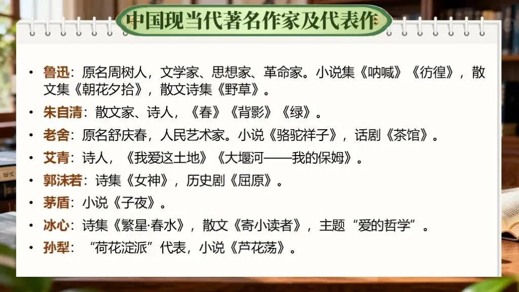 「中考复习」一轮复习《专题七:文学与文化常识》课件 第18张
