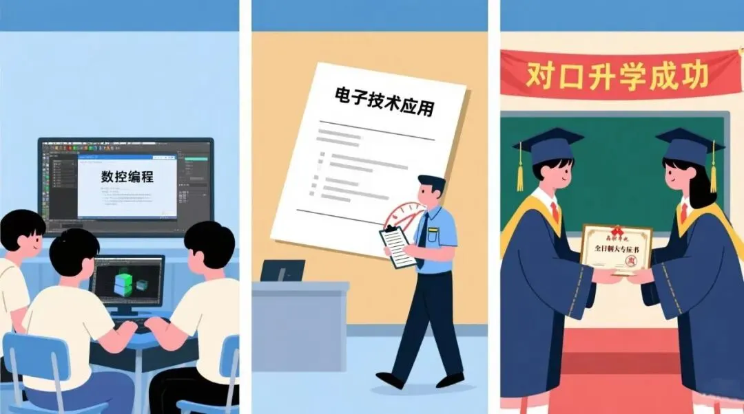 中考过后别忧虑 多条路径上大学 第18张