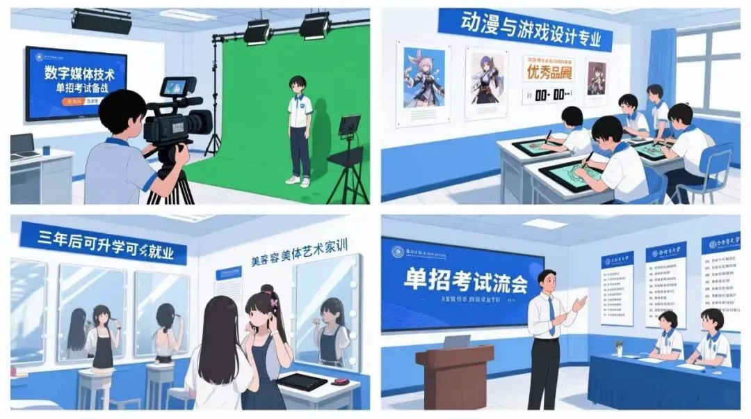 中考过后别忧虑 多条路径上大学 第23张