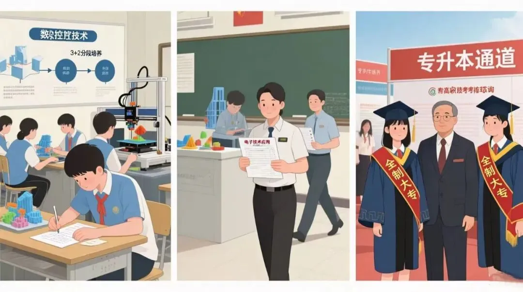 中考过后别忧虑 多条路径上大学 第26张