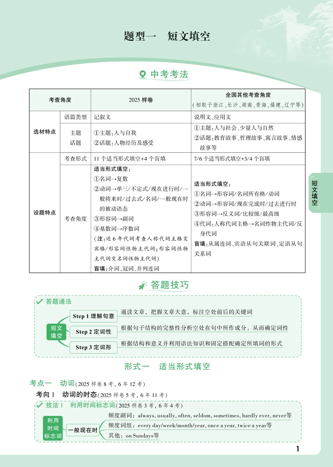 河北中考英语新题型,掌握这些技巧稳拿35分! 第4张