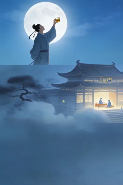 初三中考高频考点《水调歌头·明月几时有》古诗赏析 第3张