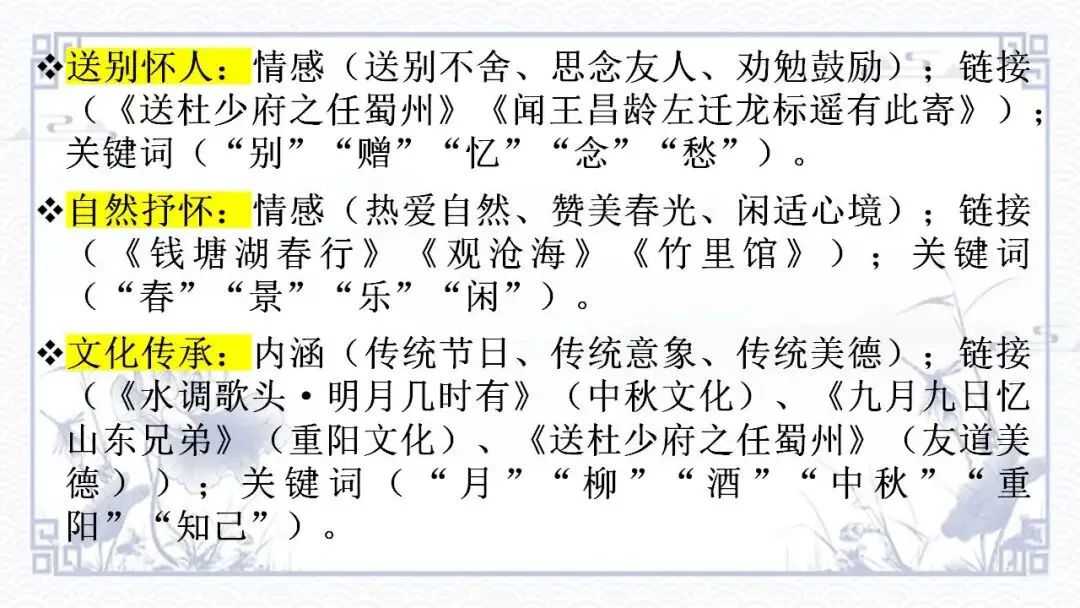 2026中考语文专题复习:诗词鉴赏 第14张