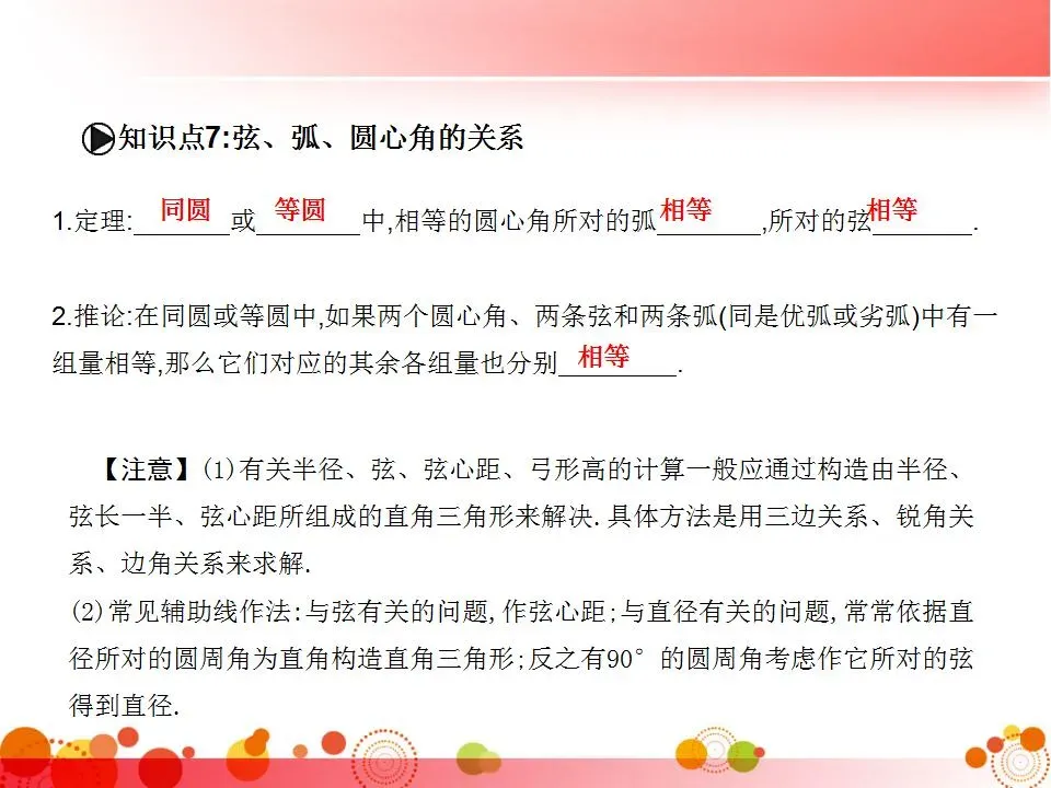 中考数学必考知识点梳理 第91张