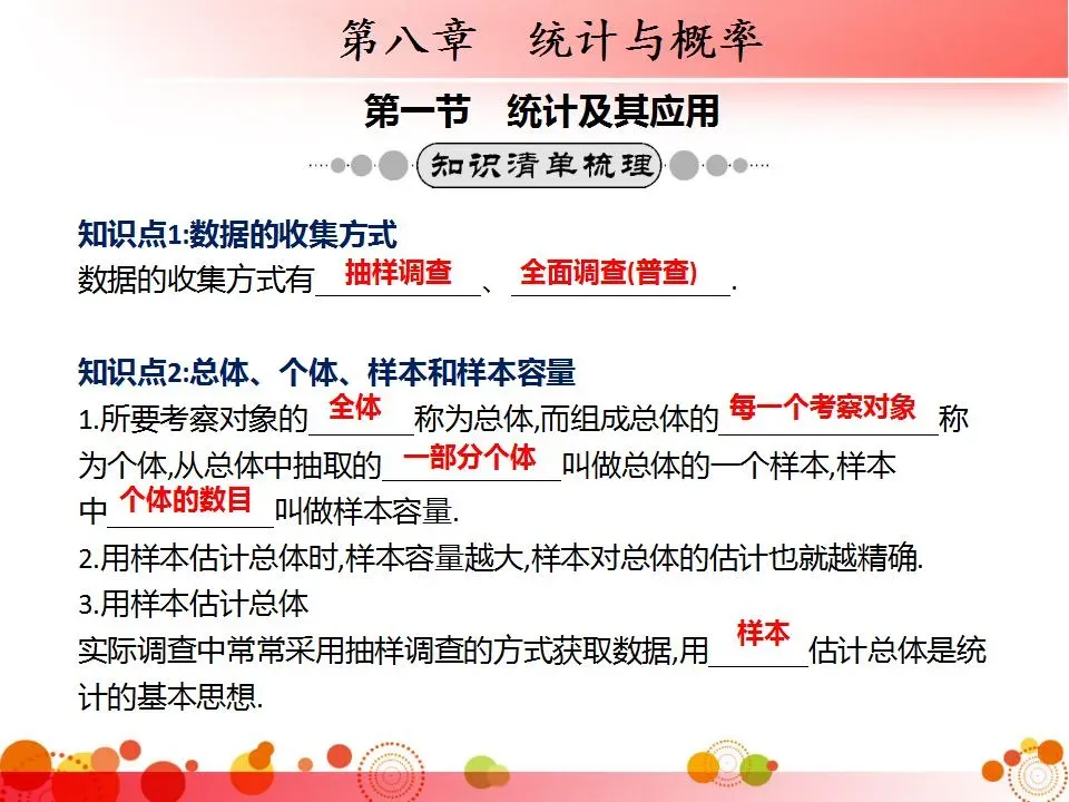 中考数学必考知识点梳理 第114张