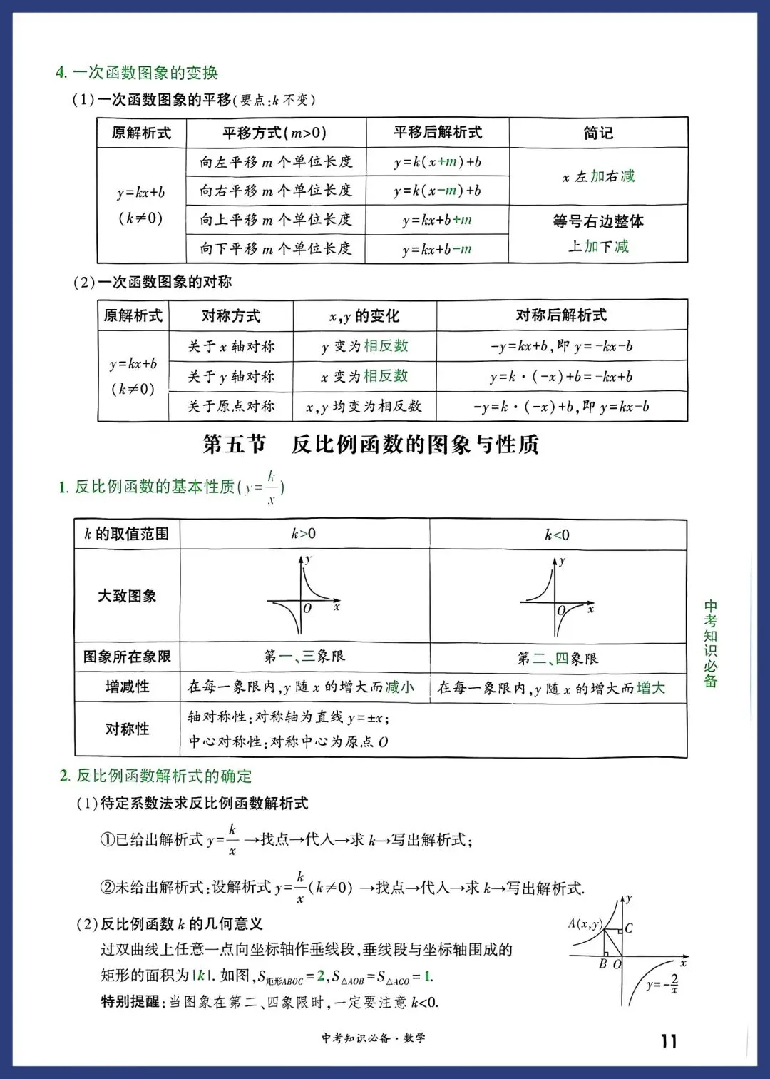 2026中考数学必备考点 第11张