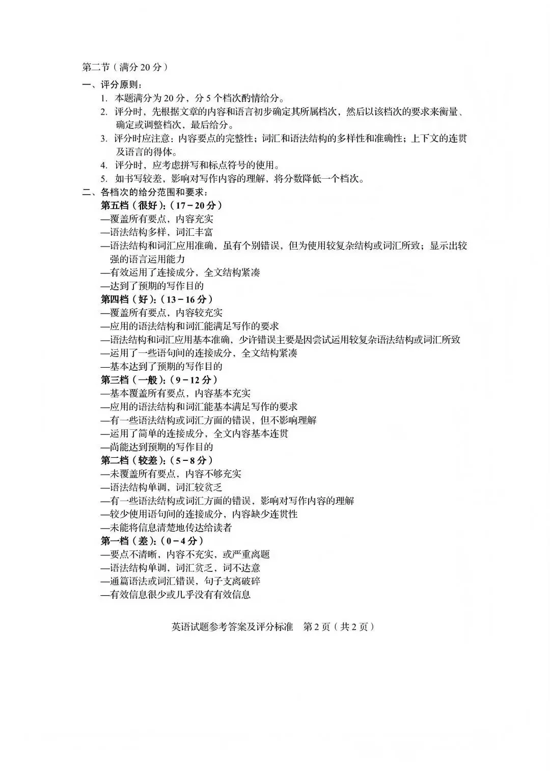 山东中考|2026年山东省中考英语统考样题 第12张 山东中考|2026年山东省中考英语统考样题 第12张