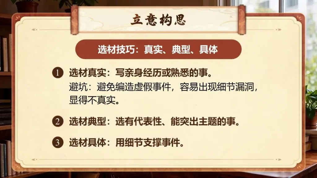 【中考复习】《专题二十:全命题作文写作知识与技巧》| 以“审题立意”为核心,搭建全命题作文复习体系! 第20张 【中考复习】《专题二十:全命题作文写作知识与技巧》| 以“审题立意”为核心,搭建全命题作文复习体系! 第20张