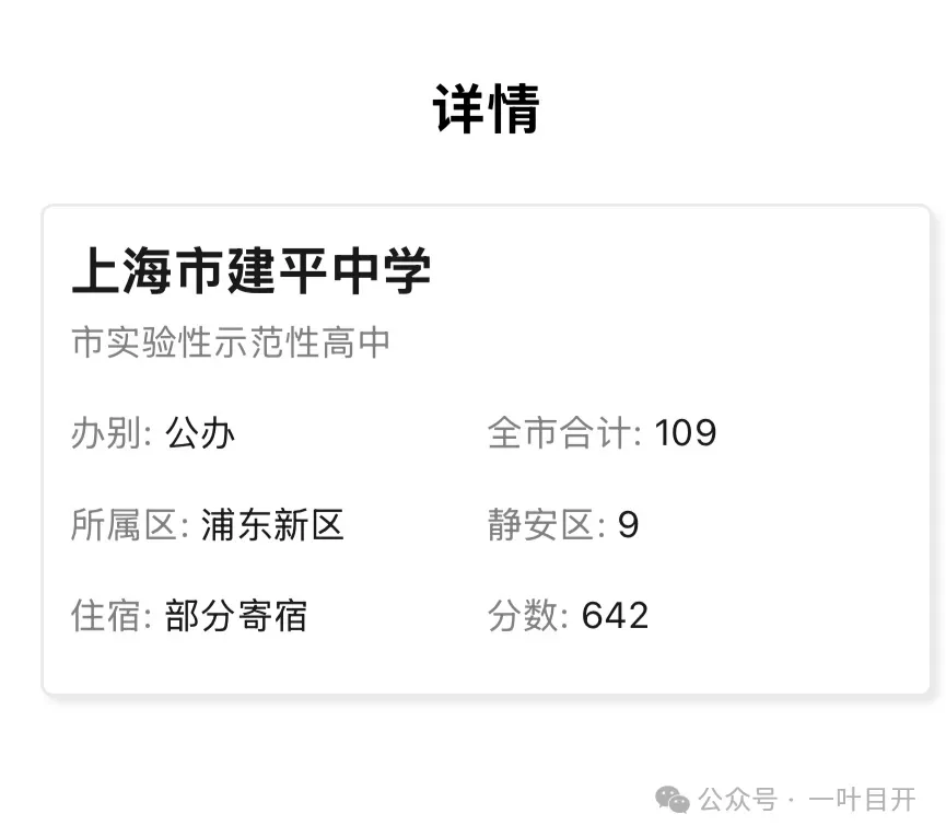 为什么静安区2025年中考名额到区的建平分数线如此低? 第4张