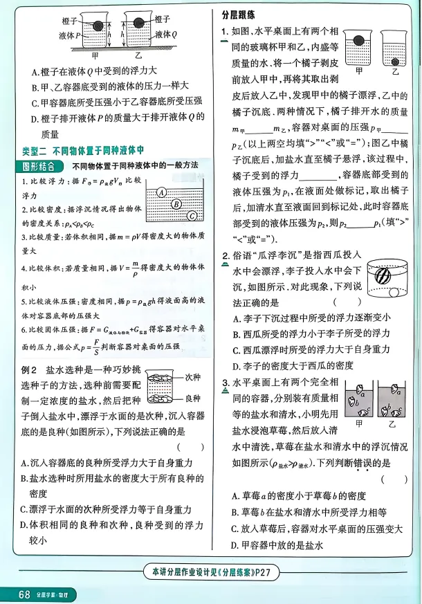 2026物理《鼎成中考通》分层学案 第5张
