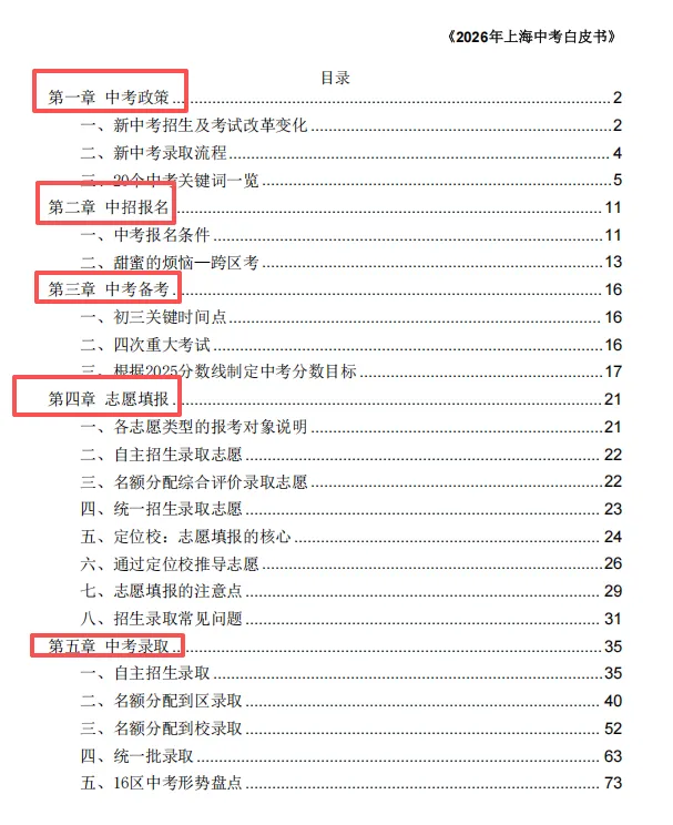 千万别犯这些错️26年上海中考关键节点梳理 打破信息差,这些时间一定要清楚, 一篇看懂-第32张图片-四季读书网