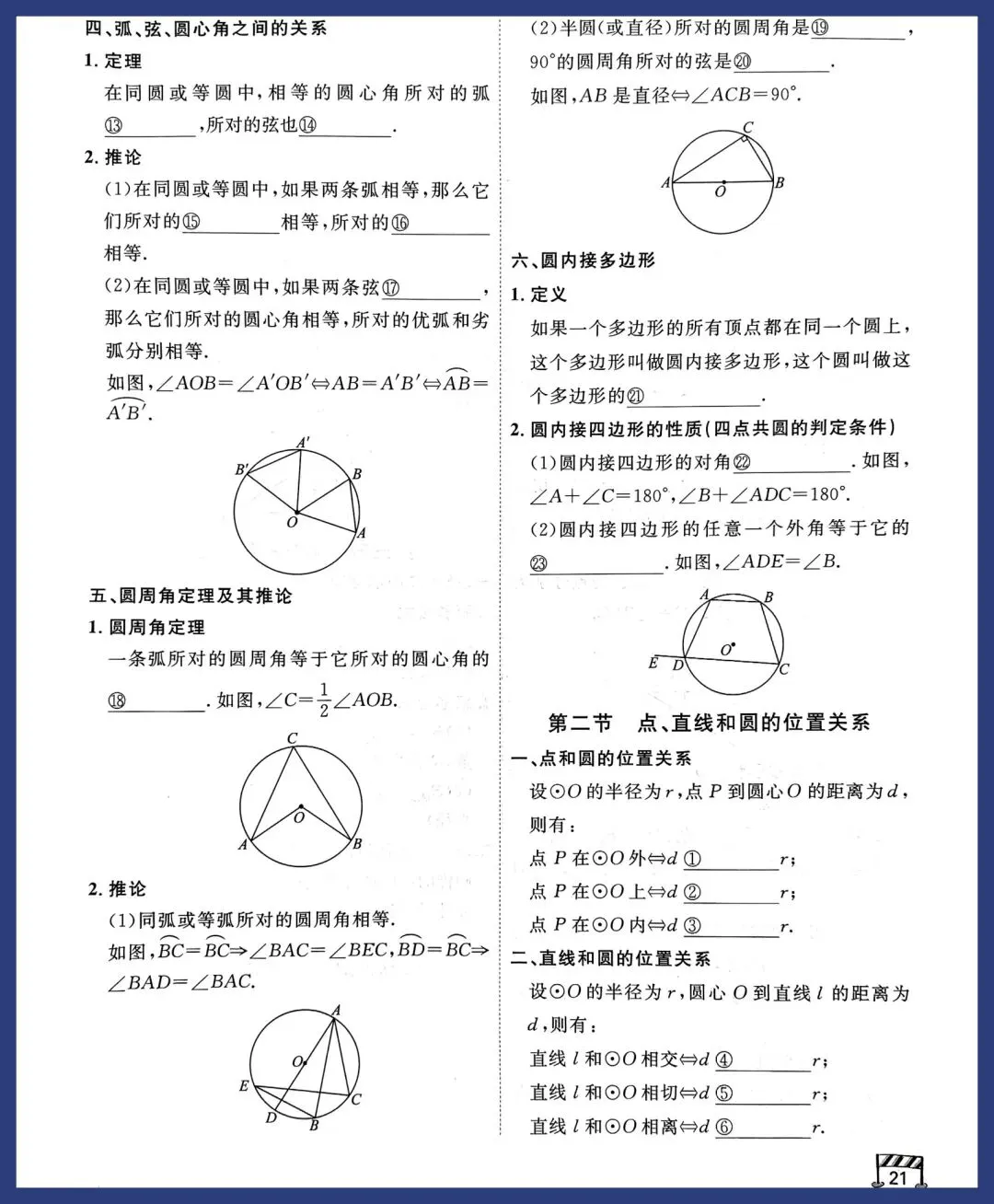 2026中考数学寒假一轮复习之考点填空 第21张