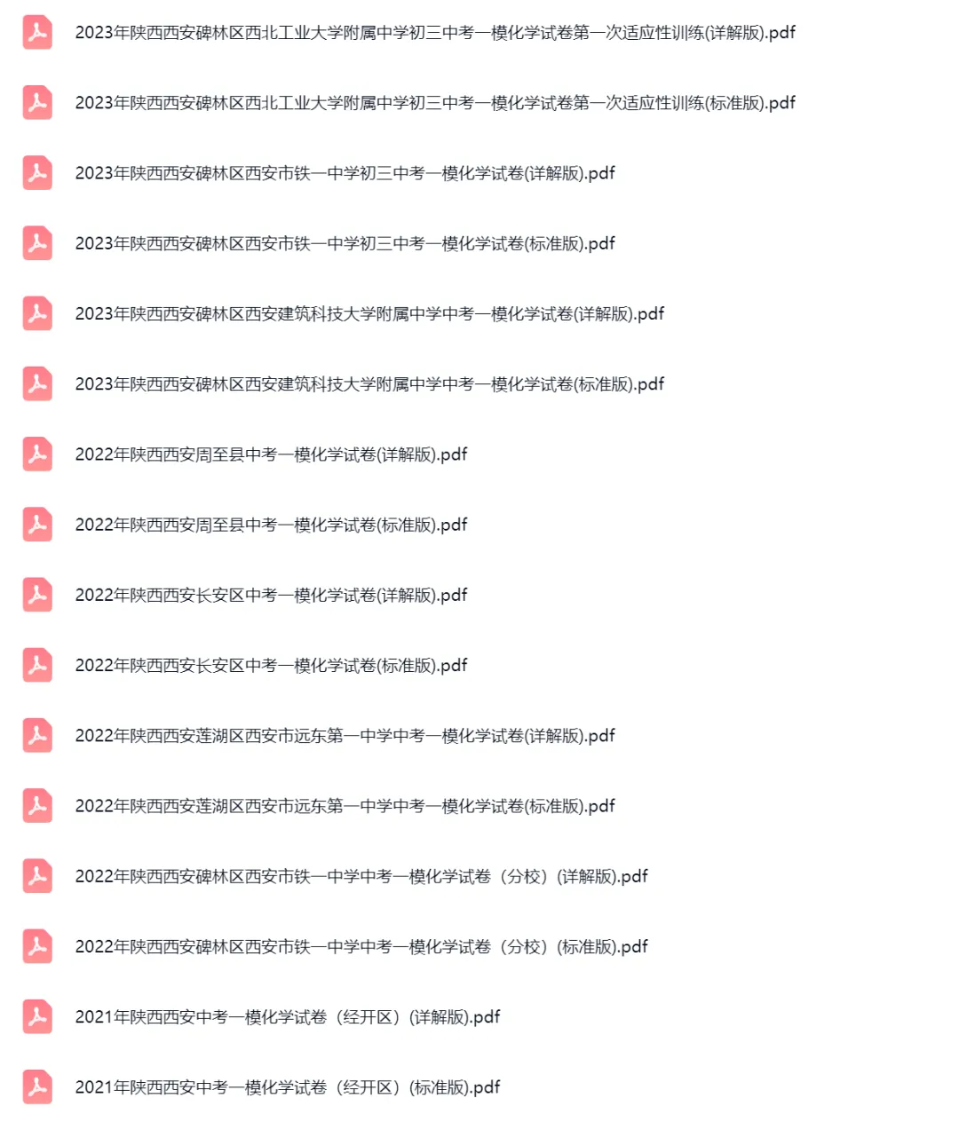 2021-2024学年陕西西安中考一模化学真题及答案解析-第3张图片-四季读书网