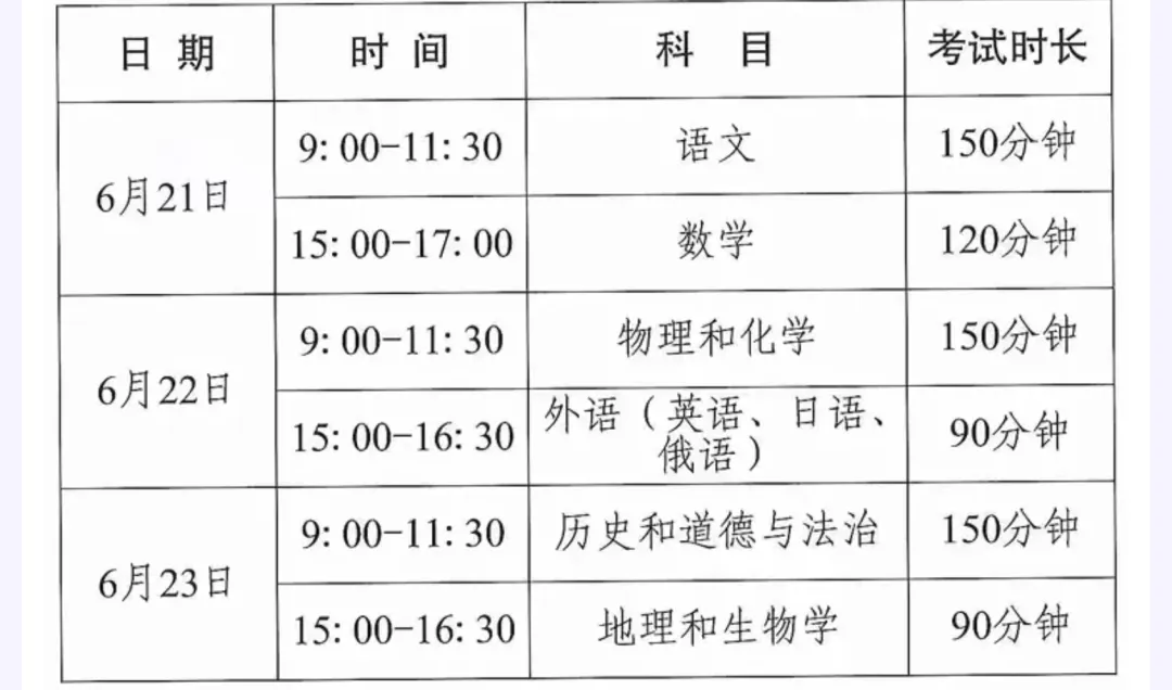 辽宁2026年中考日期确定!-第1张图片-四季读书网