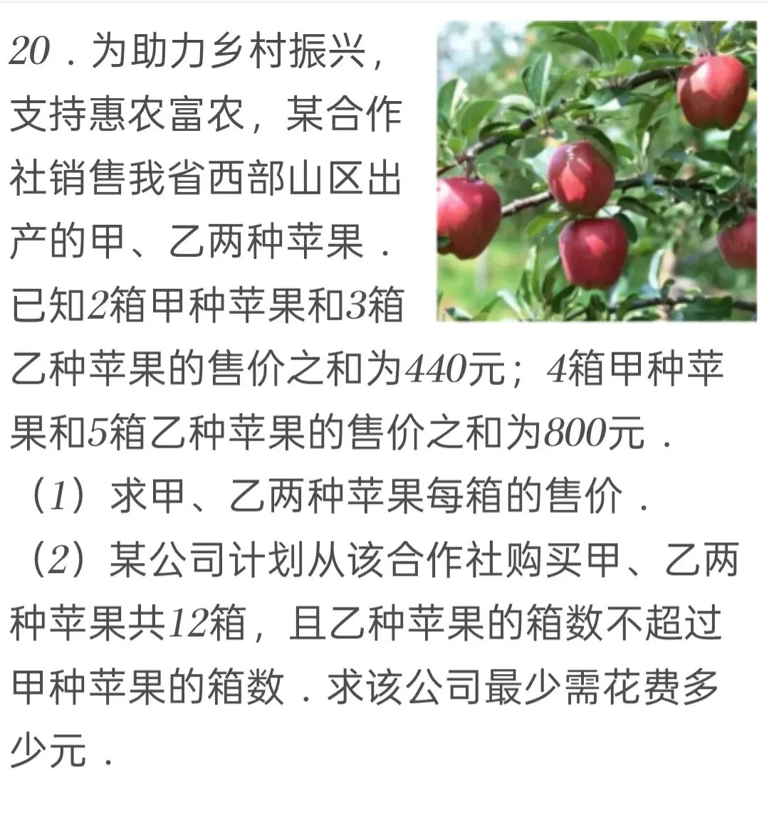 2025年河南省中考数学试卷-第20张图片-四季读书网 2025年河南省中考数学试卷-第20张图片-四季读书网