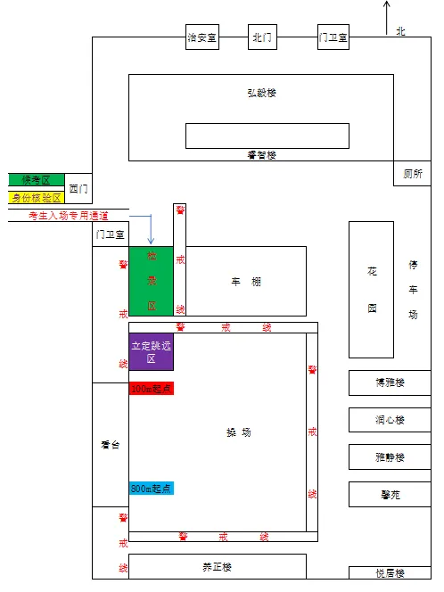 【中考动态】2025年礼县普通高中体育特长生专业考试二中考点考试须知-第7张图片-四季读书网