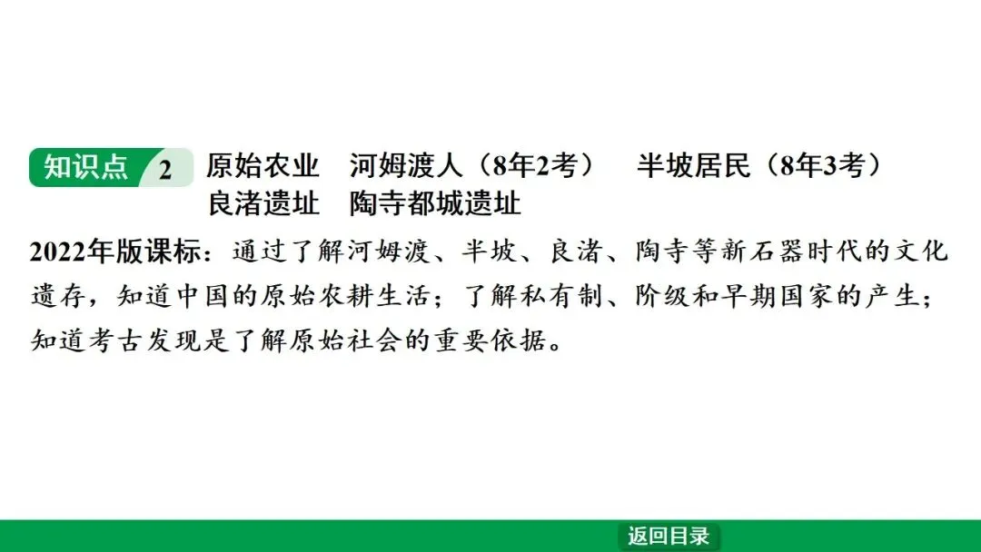 2026江西中考第一轮复习|中古 第一单元 史前时期:中国境内早期人类与文明的起源 第14张