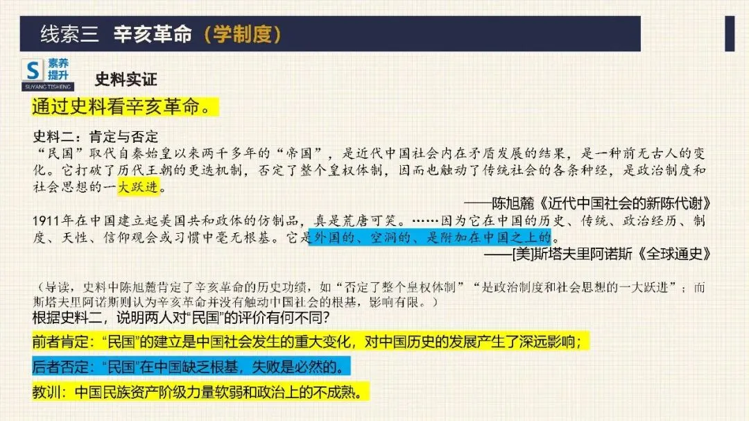 中考历史二轮专题复习课件 专题06 中国近代化的探索之路 文末下载-第15张图片-四季读书网