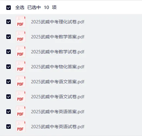 【各省】2025年中考真题【全科】试卷真题+参考答案(历年真题,PDF可下载) 第76张