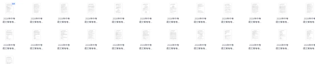 中考全科核心考点|2026 专题训练资料(免费电子版 可编辑 可打印) 第2张 中考全科核心考点|2026 专题训练资料(免费电子版 可编辑 可打印) 第2张