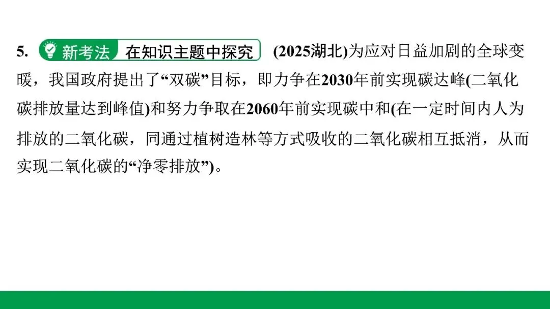 地生学考题型突破|河北中考非选择题突破专题一生态系统与生物多样性(后附PPT课件下载链接) 第17张