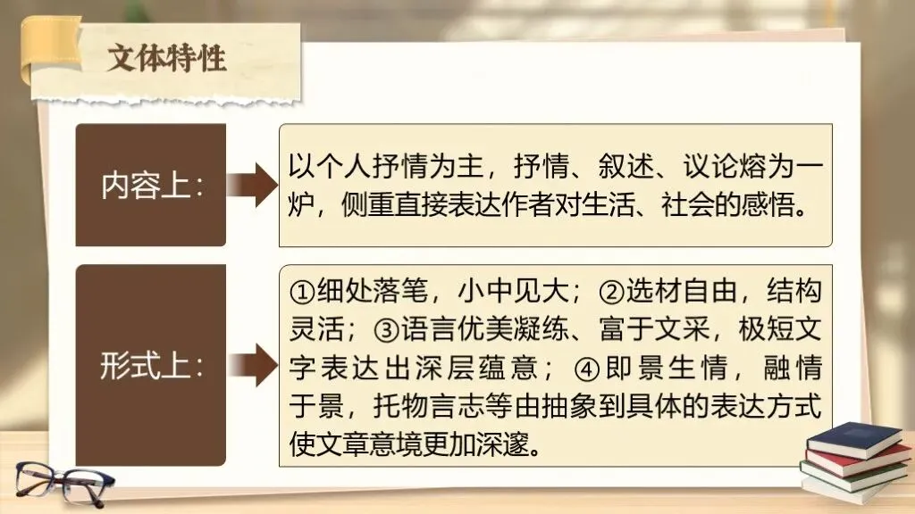 【中考语文】一轮复习《专题十五:散文相关知识梳理》| 教学课件 第10张