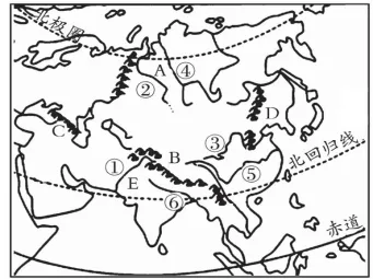 初中地理会考中考必考重点:地图填充训练(重中之重!) 第14张