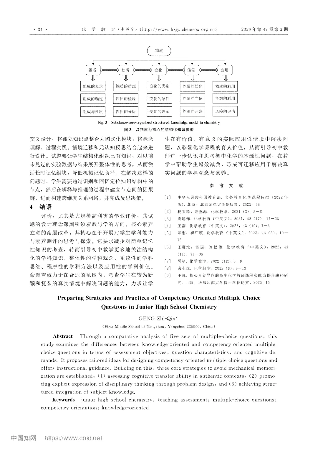 核心素养立意的初中化学中考选择题的命题策略与实践 第7张