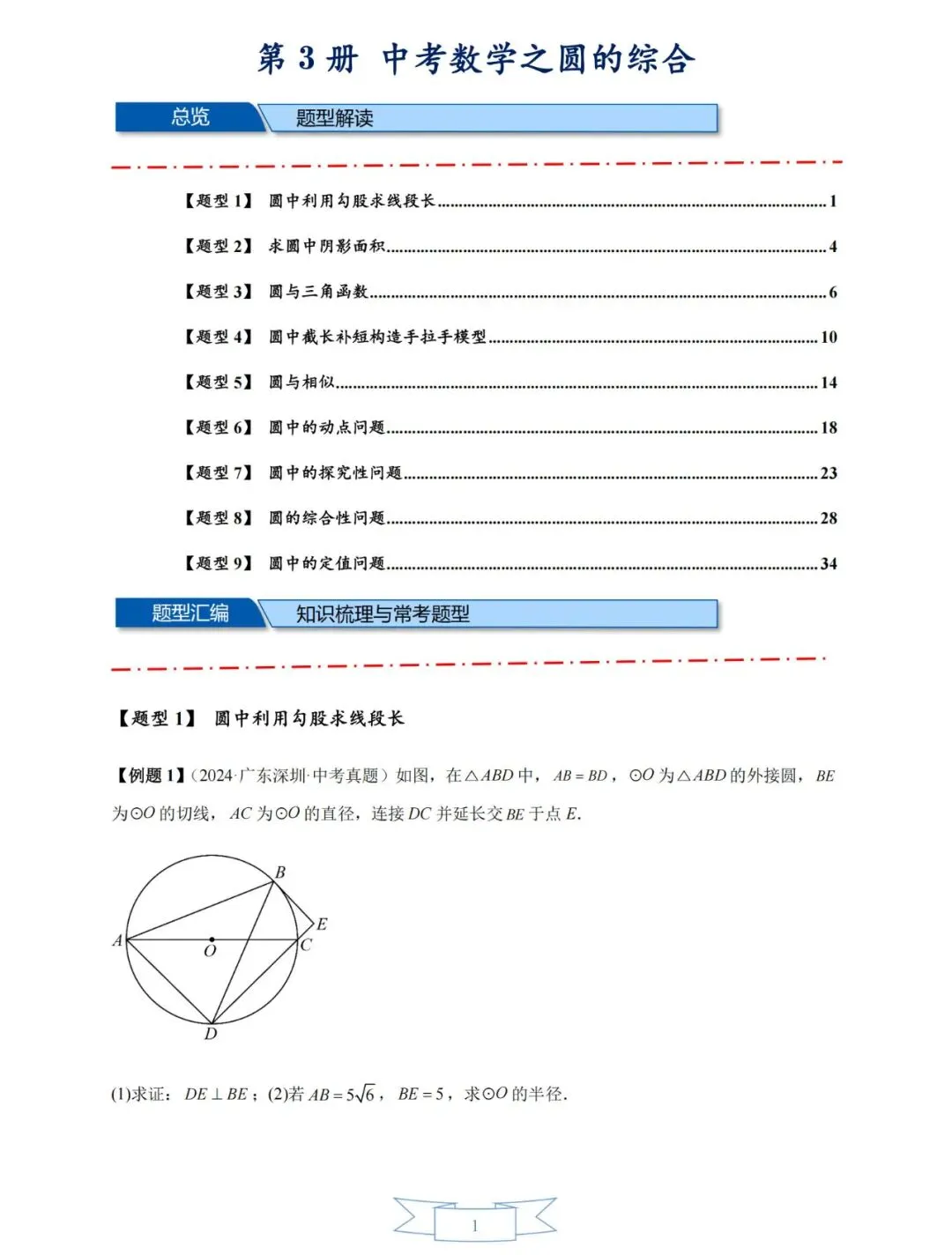中考压轴经典13册——反比例函数14类题型 第4张