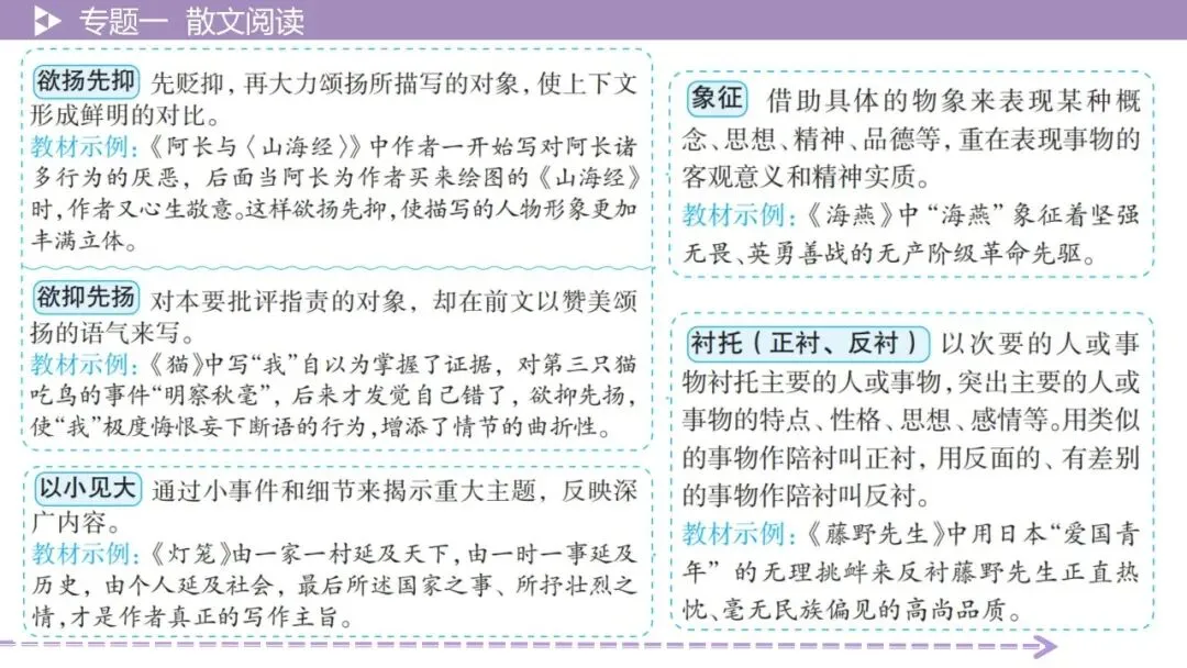 【最新2026年中考总复习】文学作品阅读:小说阅读·考点讲解、训练(课件) 第33张