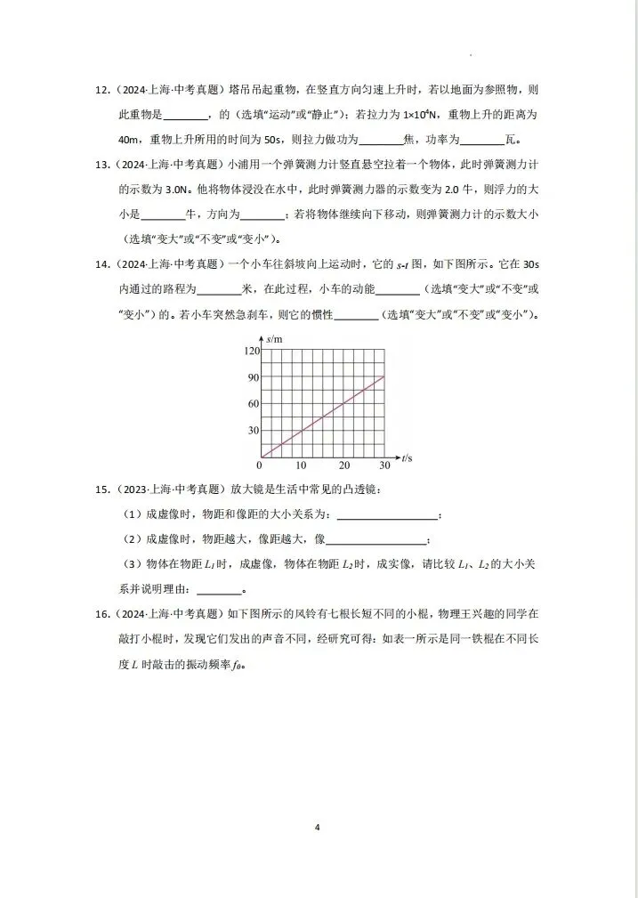 2026上海中考数学物理化学压轴题!(含答案+解析) 第17张